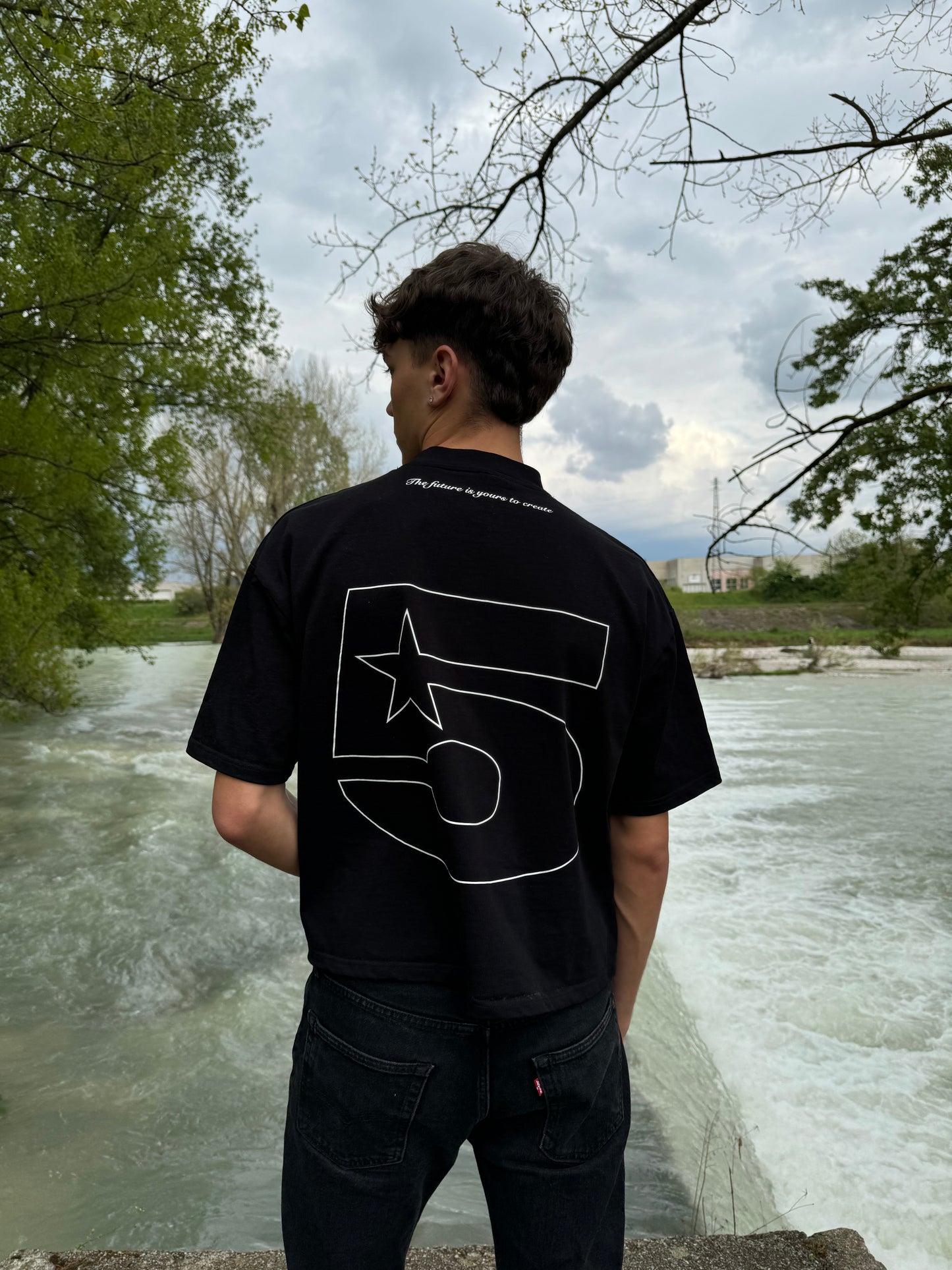 Cropped t-shirt